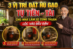 3 vị trí đặt hũ gạo tụ Tiền - Tài, chủ nhà làm gì cũng thuận