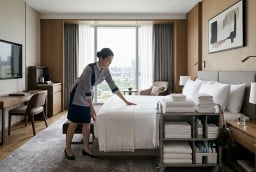 Tại sao khách sạn luôn dùng ga trải giường màu trắng? Sự thật khiến nhiều người bất ngờ