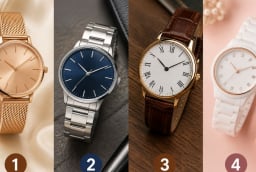 Chọn 1 chiếc đồng hồ bạn thích nhất để xem ấn tượng đầu tiên người khác về bạn