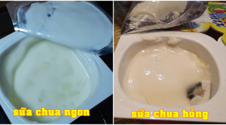 Kể cả chưa hết hạn, nếu thấy hộp SỮA CHUA có 5 dấu hiệu này thì chớ dại mà ĂN CỐ