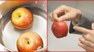 Chuyên gia Hàn Quốc mách: Gột sạch hóa chất trên hoa quả bằng RƯỢU, thoải mái ăn mà không lo độc hại