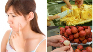 Những loại trái cây có tính nóng, càng ăn càng nổi mụn