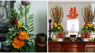 Thắp hương Mùng 1 cứ đặt loại hoa này lên bàn thờ, Thần tài ưng ý ban lộc cả tháng tiền vào như nước