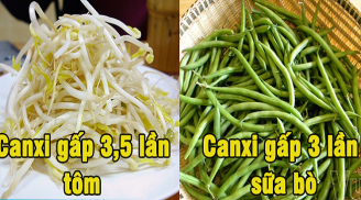 Loại rau củ còn giàu canxi hơn cả tôm, mẹ nấu thường xuyên để con cao lớn vù vù