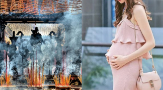 Bà bầu có nên đi lễ chùa hay không?