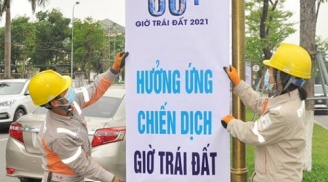 Giờ Trái đất 2021: Kêu gọi tiết kiệm năng lượng, giảm rác thải nhựa