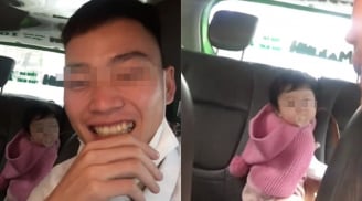 Mẹ 'não cá vàng' bỏ quên con gái trên xe, tài xế phải gọi điện mới tất tả quay lại đón