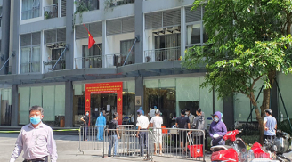 Cách ly toà nhà Park 10 thuộc  khu đô thị Times City