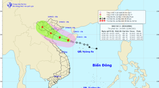Áp thấp nhiệt đới mạnh lên thành bão số 2, hướng vào Bắc Bộ và Bắc Trung Bộ