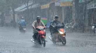 Thời tiết ngày 12/6: Áp thấp nhiệt đới gây mưa to và dông khắp Bắc Bộ và Trung Bộ