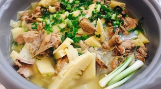 Mách bạn cách làm vịt nấu măng chuẩn ngon nức mũi, măng giòn - vịt ngon mê mệt