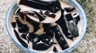 Cách làm sương sáo đen cốt dừa thơm ngon thanh mát, ai ăn cũng khen hết lời