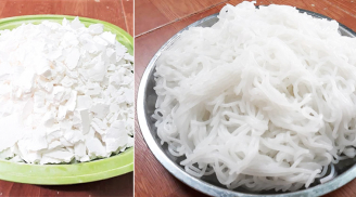 Cách đơn giản để tự làm bún tươi tại nhà vừa an toàn lại đảm bảo vệ sinh
