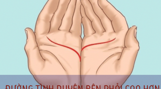 Chụm 2 bàn tay rồi nhìn kỹ điểm này biết ngay tình duyên, hôn nhân chuẩn đến 99%