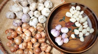 Mẹo bảo quản hành, tỏi, ớt cả tháng không lo hỏng