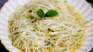 Xào giá đỗ nên để lửa to hay nhỏ? Đây là cách làm của đầu bếp, đúng cách giá mới không ra nhiều nước