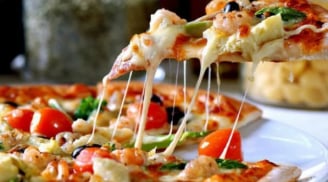Học cách làm pizza không cần lò nướng hay nồi chiên, có ngay món ngon nóng hổi, rẻ bằng nửa mua ngoài