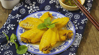 Luộc cánh gà vàng ươm, không bị nứt da chỉ cần làm đúng theo 3 bước