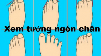 Bỏ 5 giây nhìn xuống bàn chân biết ngay ai giàu sang phú quý