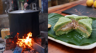 Luộc bánh chưng cứ đợi 9 - 10 tiếng mất công, làm theo cách này bánh xanh mướt lại dẻo ngon gấp bội