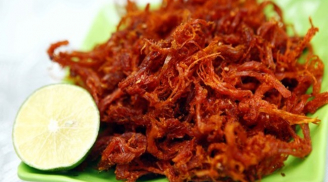 Cách làm thịt lợn giả bò khô cực dễ không cần lò nướng, thành phẩm cay cay, thơm thơm nhâm nhi ngày Tết