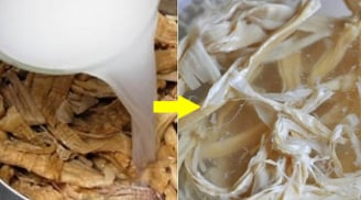 Đổ nước lã vào ngâm măng khô: Đầu bếp lắc đầu, bảo sao măng vừa đắng lại lâu mềm