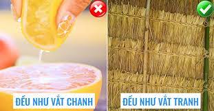 Đều như 'vắt tranh' hay 'vắt chanh' mới đúng? 90% hiểu sai về câu thành ngữ này
