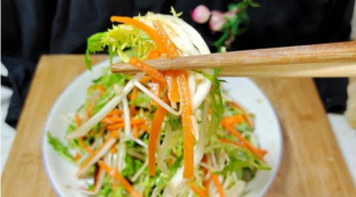 Loại rau được xem như “thảo mộc đường ruột”, đem chế biến thành món này giúp kháng khuẩn, dưỡng gan, bổ mắt