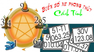 Tính biển số xe đẹp theo phong thủy hút tài lộc, để trong nhà thôi cũng vượng