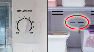Tủ lạnh có nút điều chỉnh thì chớ vặn một cách ngẫu nhiên, làm đúng sẽ tiết kiệm được một nửa tiền điện