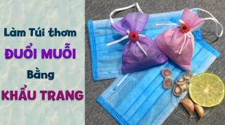 Mẹo làm túi thơm đuổi muỗi treo ở cửa sổ, không con nào dám bén mảng lại gần