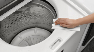 5 bước vệ sinh đơn giản giúp máy giặt sạch bong như mới, chạy bền bỉ 30 năm vẫn chưa hỏng