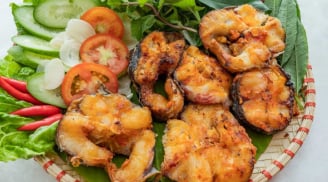 Món cá lăng nướng ướp với nguyên liệu này ăn ngon quên sầu