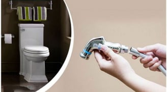 Vòi xịt nước bỗng dưng rò rỉ nước, làm cách nào để không cần thay mới?