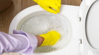 Đổ nước xà phòng vào bồn cầu nghĩ là tốt, ngờ đâu tốn bộn tiền gọi thợ đến thông tắc