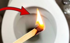Thả một que diêm đang bốc cháy vào bồn cầu: Hoá ra lâu nay ai cũng bỏ qua cả chục lợi ích