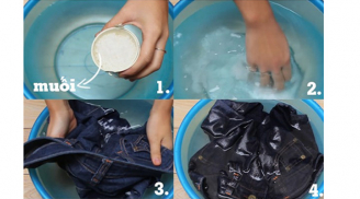 Quần áo mới mua khoan hãy mặc, làm thêm bước này thì 5 năm nữa cũng không phai màu