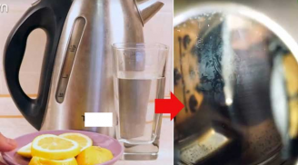 Ấm siêu tốc đóng cặn, gỉ sét cứng đầu: Cho 1 giọt này vào là sạch bong như mới