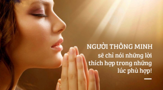 3 lời nói ít thì lộc về nhiều, nói nhiều thì lộc mất sạch