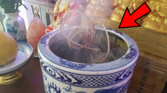 Bát hương trên bàn thờ có 1 thứ này, bỏ ngay kẻo mất lộc