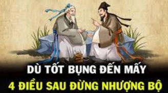 Tốt bụng đến mấy, gặp 4 điều sau đừng nhượng bộ: Sống ở đời đừng hiền quá
