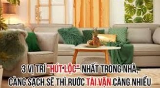 Đây là 3 vị trí 'hút lộc' nhất trong nhà phải dọn dẹp trước Tết, càng sạch sẽ càng giàu sang