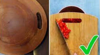 Vì sao trên thớt luôn có một lỗ tròn nhỏ? 30 năm nay, giờ tôi mới biết công dụng thực sự của nó