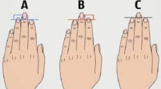 Độ dài ngón tay tiết lộ điều gì về tính cách, vận mệnh giàu sang hay nghèo khó?