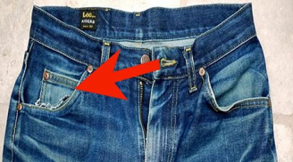 Vì sao quần jean đều có miếng da đằng sau cạp quần: 90% người mặc tưởng chỉ để trang trí