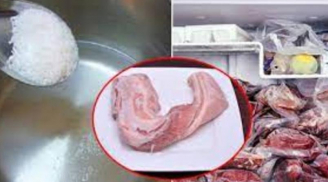 Thịt đông cứng tới đâu, thêm giọt này vào sẽ ra đông trong vài phút, thịt tươi ngon như mới