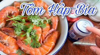 Hấp tôm đừng chỉ cho gừng, xả: Thêm thứ này mới là chuẩn nhất, tôm ngọt thịt, để nguội cũng không sợ tanh