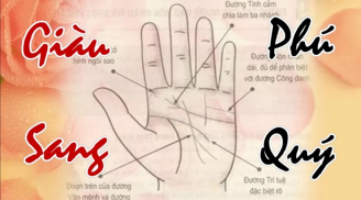 Xòe  bàn tay có 4 dấu hiệu cực phẩm này, nam hay nữ đều có lộc, không phú cũng quý