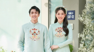 Á hậu Phương Nga vướng nghi vấn mang bầu khi cùng chồng đi dạo tình tứ trên phố