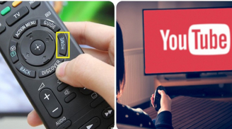 Tivi có 1 nút nhỏ: Bật lên xem You Tube thả ga không bị làm phiền bởi quảng cáo, lại tiết kiệm tiền điện